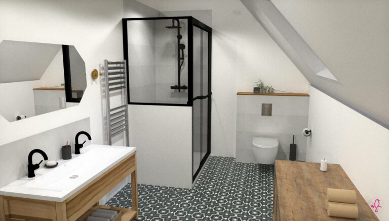 decoration salle de douche decoratrice